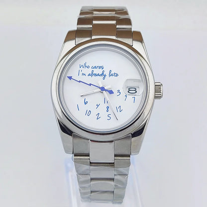 NH35 watches who case dial watches sapphire glass watches luxury men's watches automatic movement mechanical watches