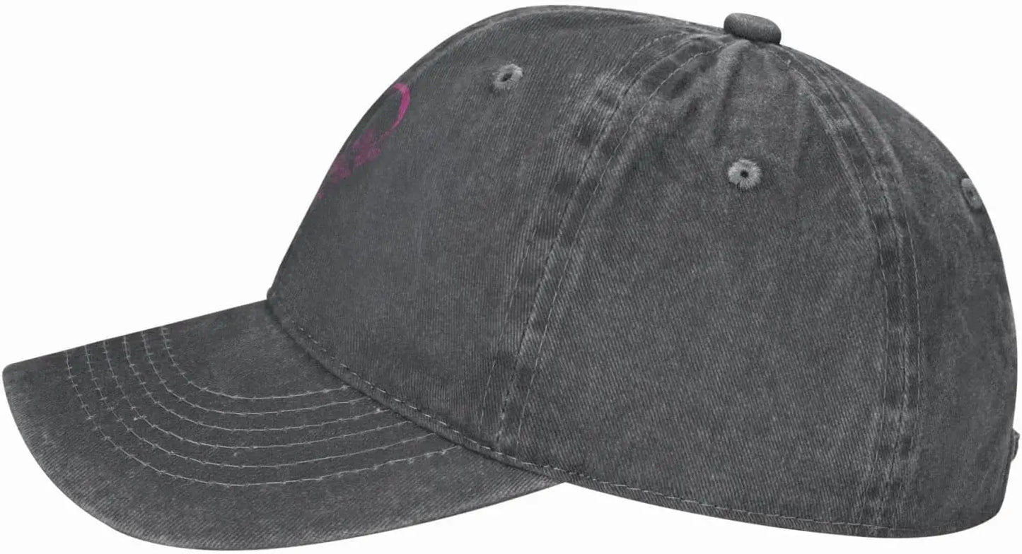 I'm A Survivor Heart Pink Ribbon Breast Cancer Awareness Unisex Baseball Cap