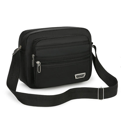 Large Capacity Men's Bag Single Shoulder Bag Waterproof And Wear-resistant Backpack Multiple Pockets For Business Business