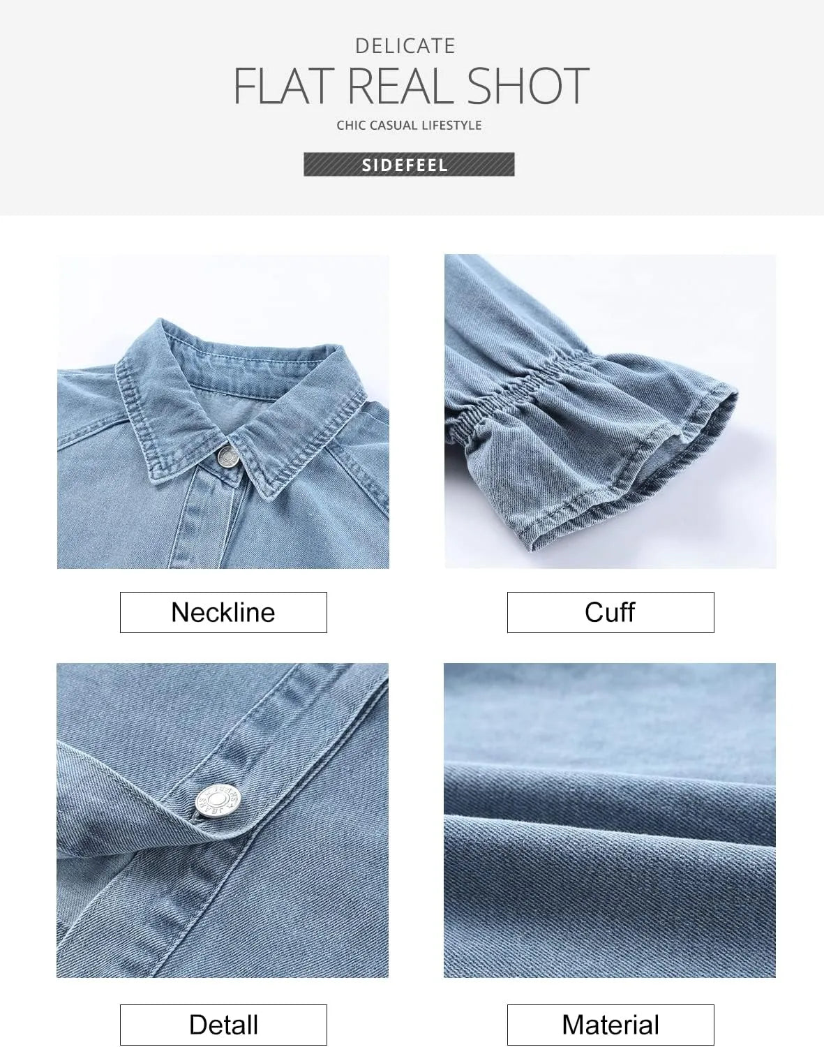 Women's Denim Shirt Dress