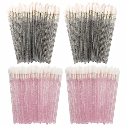 100/300PCS Disposable Lip Brush Makeup Brushes Lipstick Applicator Wands Wholesale Eyelashes Extension Tool Beauty Accessories
