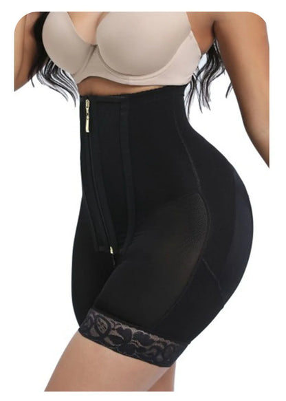 AfruliA Purple Fajas Colombianas Girdle BBL Shorts Corset Slim Waist Trainer High Compression Body Shaper Control Panties Lifter