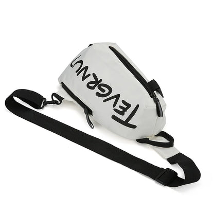 Fashionable Large-Capacity Crossbody Bag for Shopping and Travel Multifunctional Chest Bag
