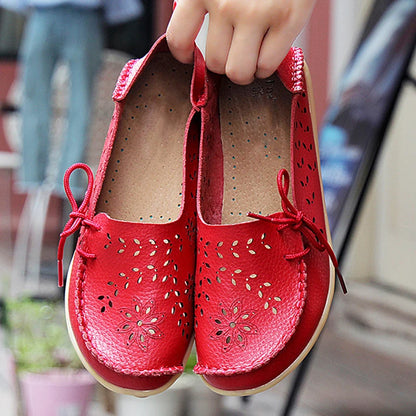 2025 Women Flat Shoes Fashion Women Casual Shoes Breathable Women's Loafers Shallow Comfort Mom Shoes Ladies Zapatillas Mujer