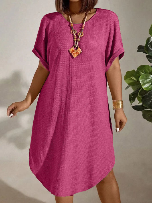 European and American plus-size summer dress