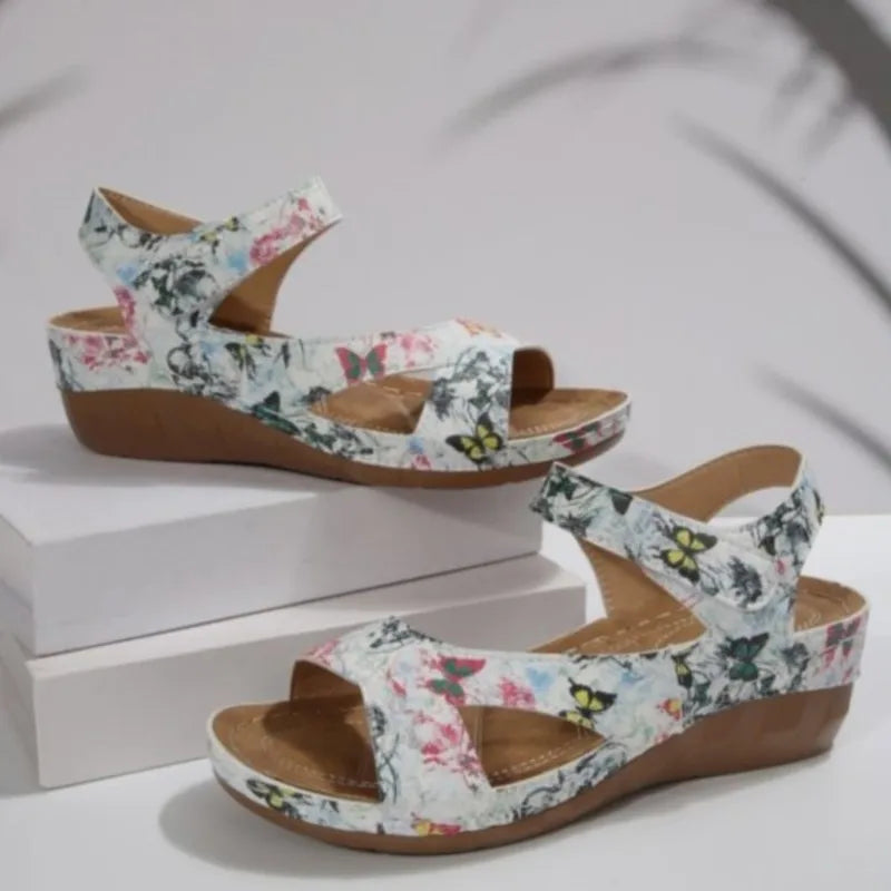 Summer Women Shoes Sandals Elegant Walking Shoes Beach Ladies Shoes Wedge Women's Sandals Non-Slip Footwear Sandal Women Female
