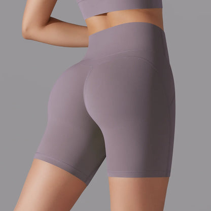 Yoga Shorts Women Fitness Shorts Running Cycling Shorts Breathable Sports Leggings High Waist Summer Workout Gym Shorts