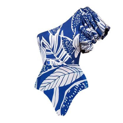 Women Swimsuit with Skirt Beachwear