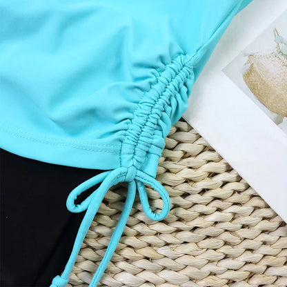 Women Surfing Two Piece Swimsuit