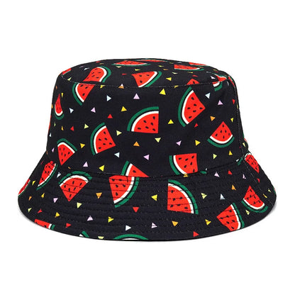 2024 Fashion Print Hip Hop Bucket Hat Summer Men Fisherman Caps Hats Women Beach Cap Unisex Panama Hat Female