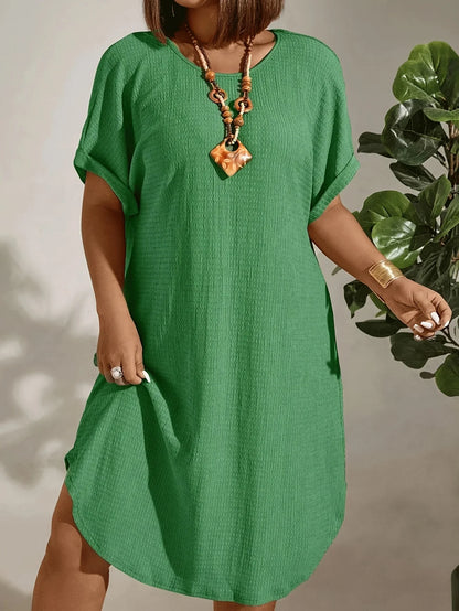 European and American plus-size summer dress