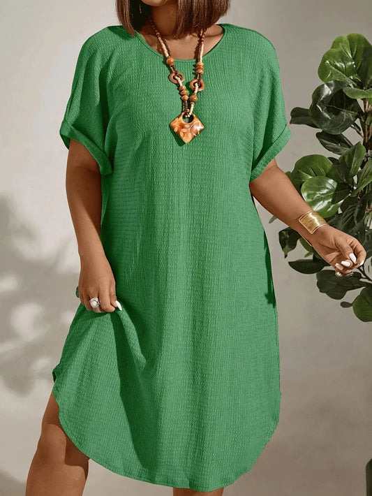 European and American plus-size summer dress