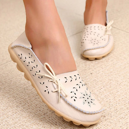 2025 Women Flat Shoes Fashion Women Casual Shoes Breathable Women's Loafers Shallow Comfort Mom Shoes Ladies Zapatillas Mujer