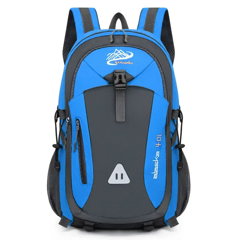 Men Backpack Nylon Waterproof Men Casual Outdoor Travel Backpack Hiking Camping Mountaineering Backpack Sports Bag Women