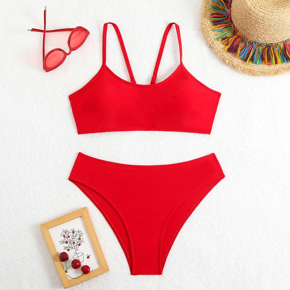 Women's Swimsuit Two Pieces Beach Wear