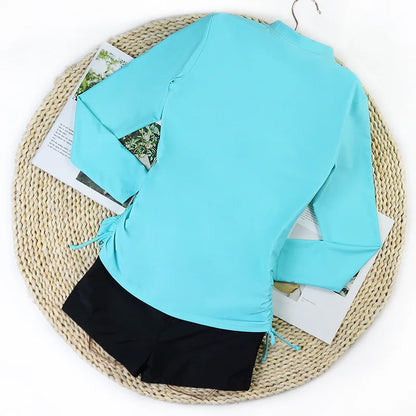 Women Surfing Two Piece Swimsuit