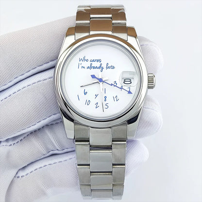 NH35 watches who case dial watches sapphire glass watches luxury men's watches automatic movement mechanical watches