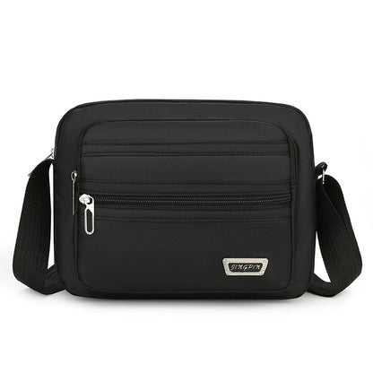 Large Capacity Men's Bag Single Shoulder Bag Waterproof And Wear-resistant Backpack Multiple Pockets For Business Business