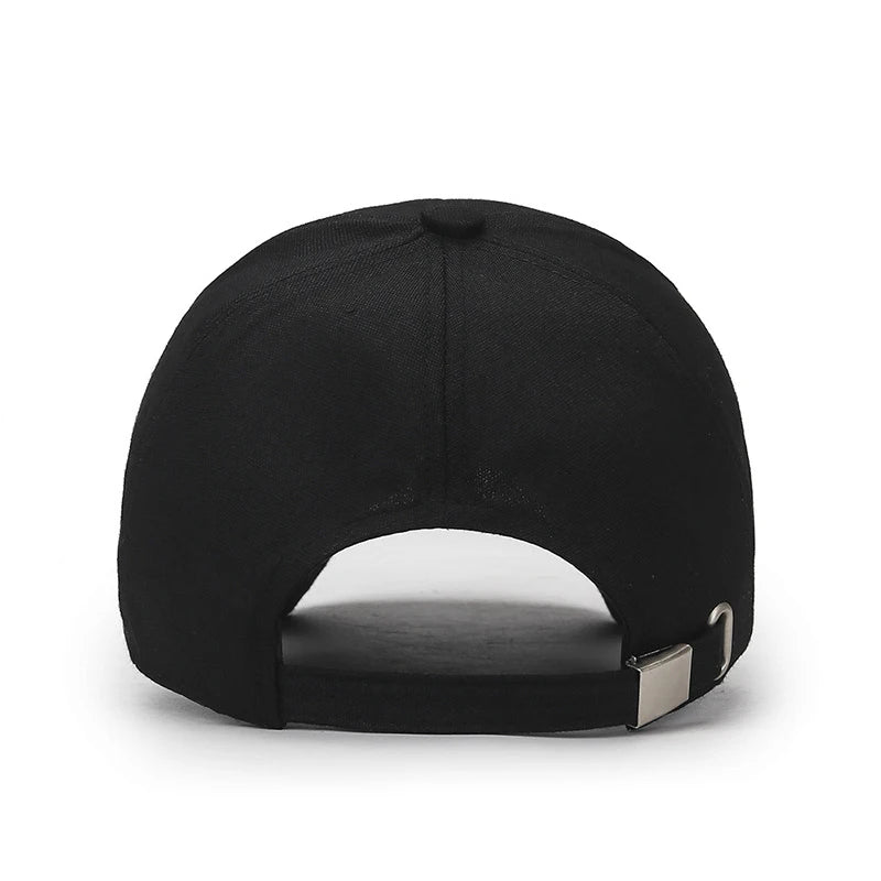 Outdoor Sunscreen Sports Men's Caps Fashion Canvas Unisex Baseball Caps Simple Design Extended Brim Snapback Caps For Men Women