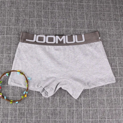 3PCS Popular Solid Women's Cotton Panties Boxer Underwear Ladies Breathable Letter Belt Briefs  Sports Female Knickers Boyshorts