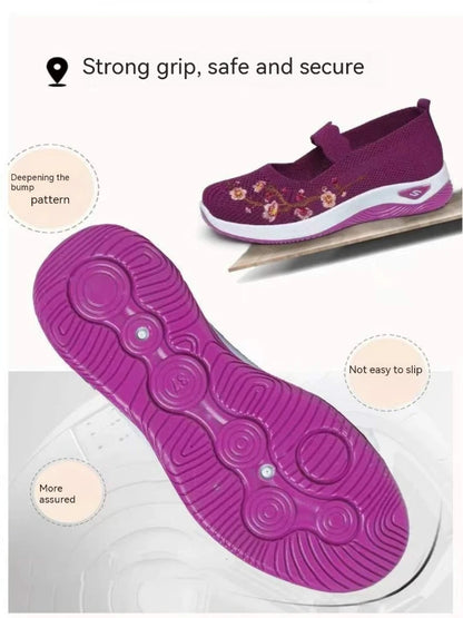 Women's Breathable Sneakers Summer Comfortable Casual Trainers