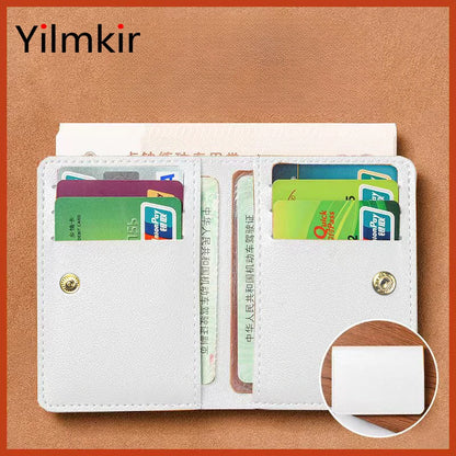 Simplicity Mini Folding Women's for Wallet PU Men Driver's License Credit Card Holder Storage Zero Monederos Purse