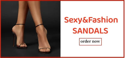 Women's Sandals 2025 Summer Shoes High Heels Hey Si Mey Sexy Black Red Party Slingback Dance Wedding Fetish Shoes Large Size
